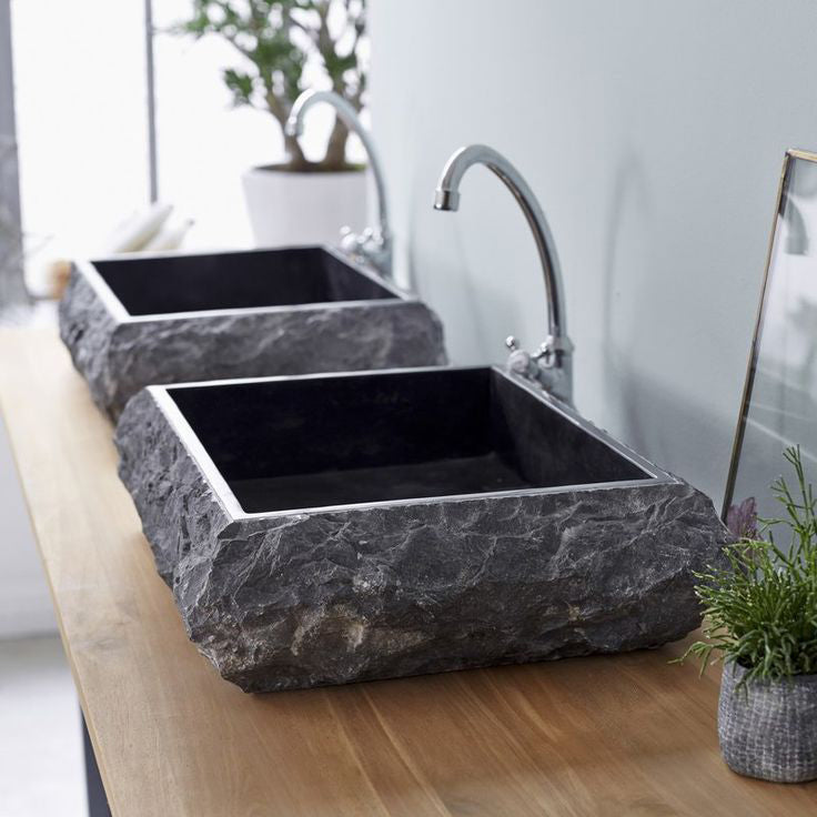 Stone Washbasin - Natural Marble - #BL-1001