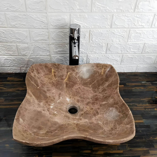 countertop natural stone vanity sink