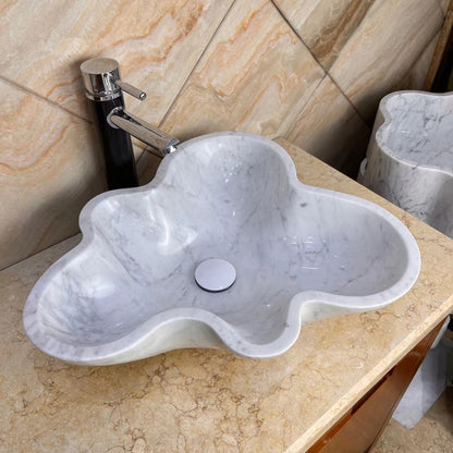 Stone Washbasin - Natural Marble - #BL-1003