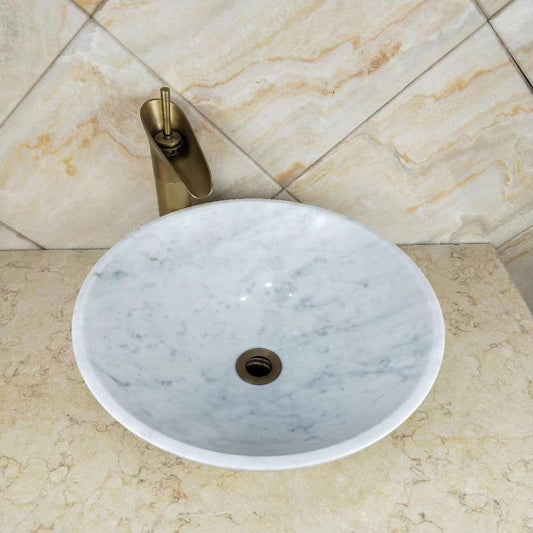 Stone Washbasin - Natural Marble - #BL-1010