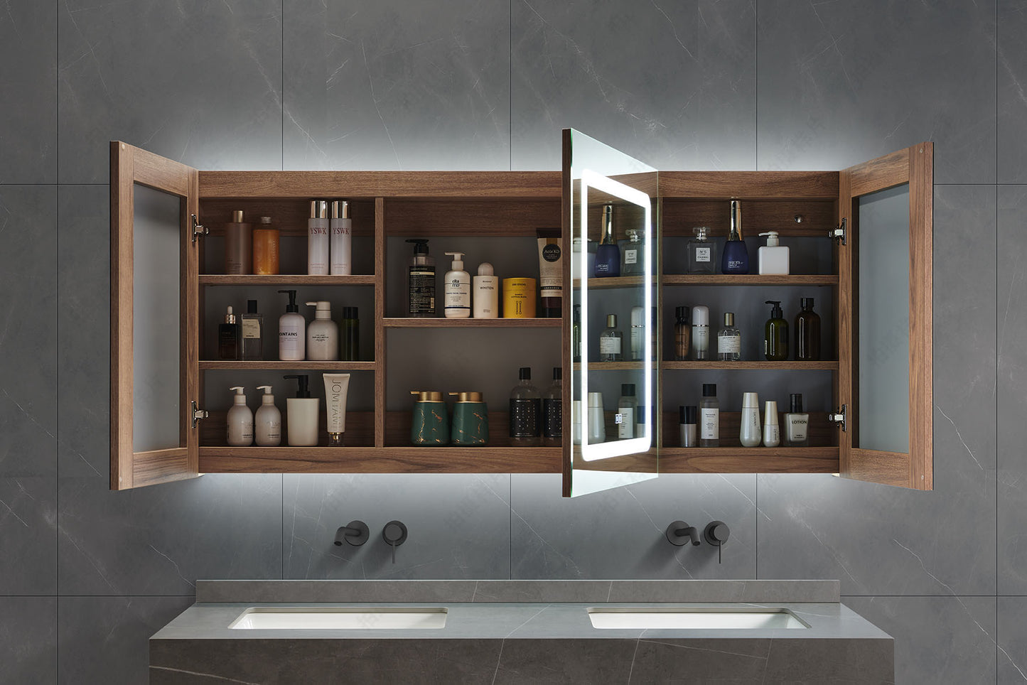 Vanity Cabinet & Mirror Cabinet - BMS-150