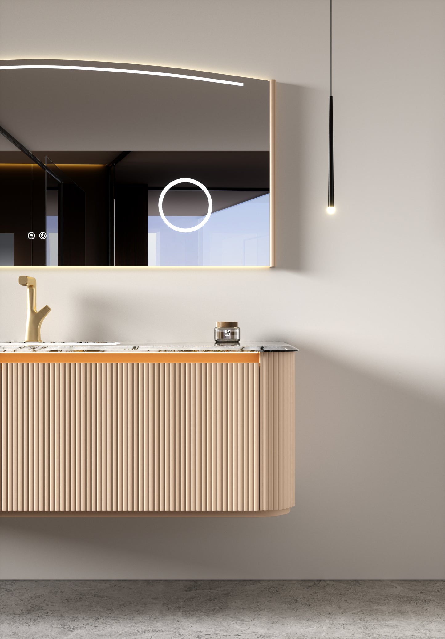 Aluminium Bathroom Cabinet - #102