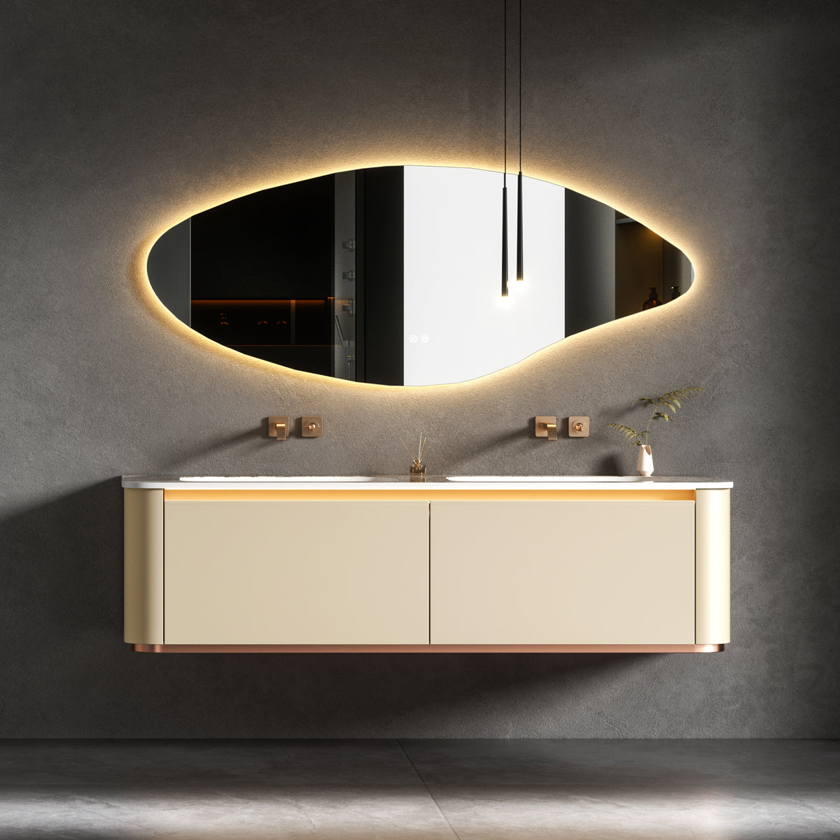 Aluminium Bathroom Cabinet - #103