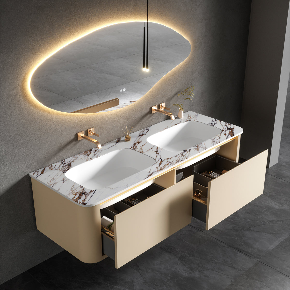 Aluminium Bathroom Cabinet - #103