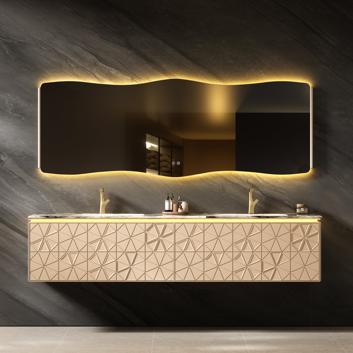 Aluminium Bathroom Cabinet - #108