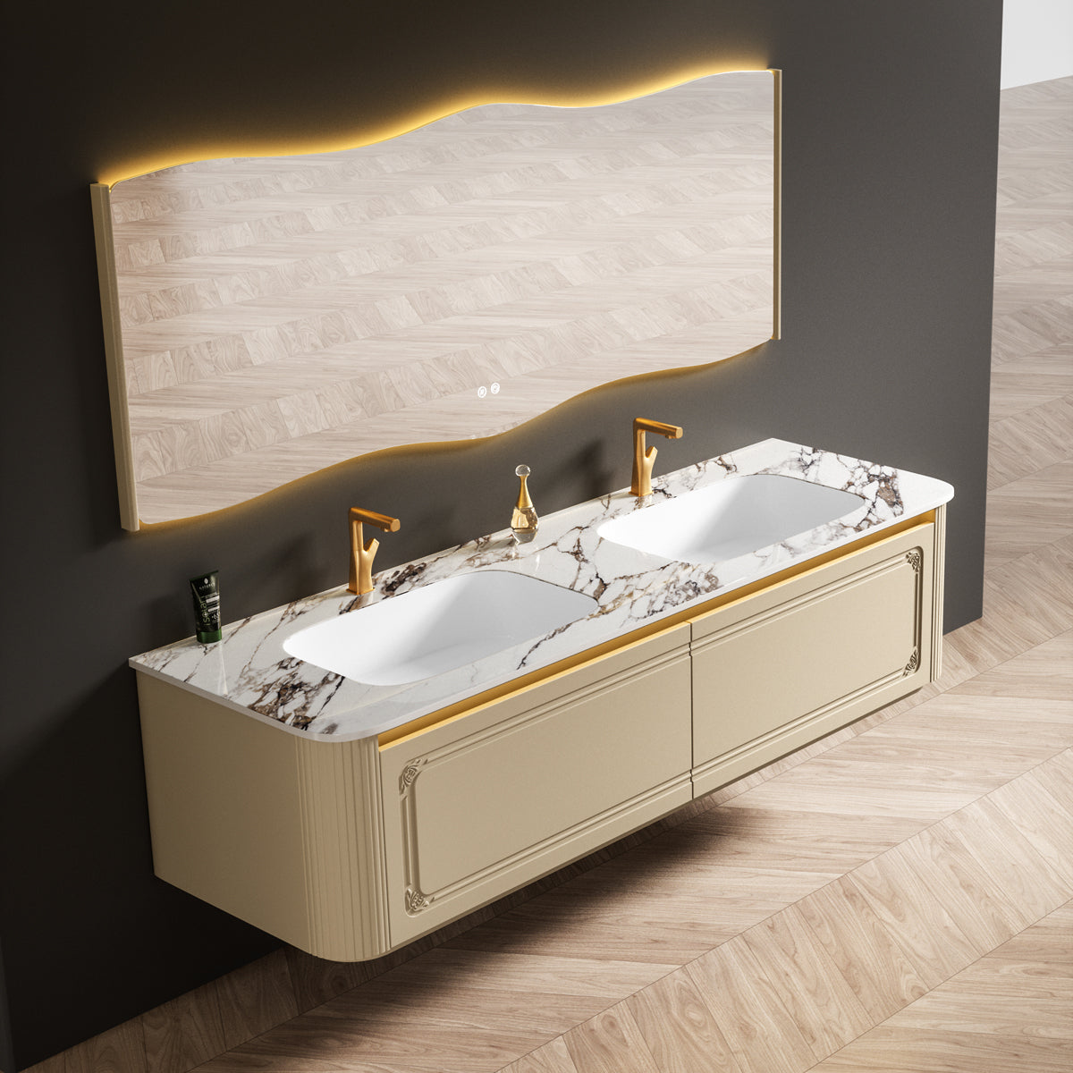 Aluminium Bathroom Cabinet - #110