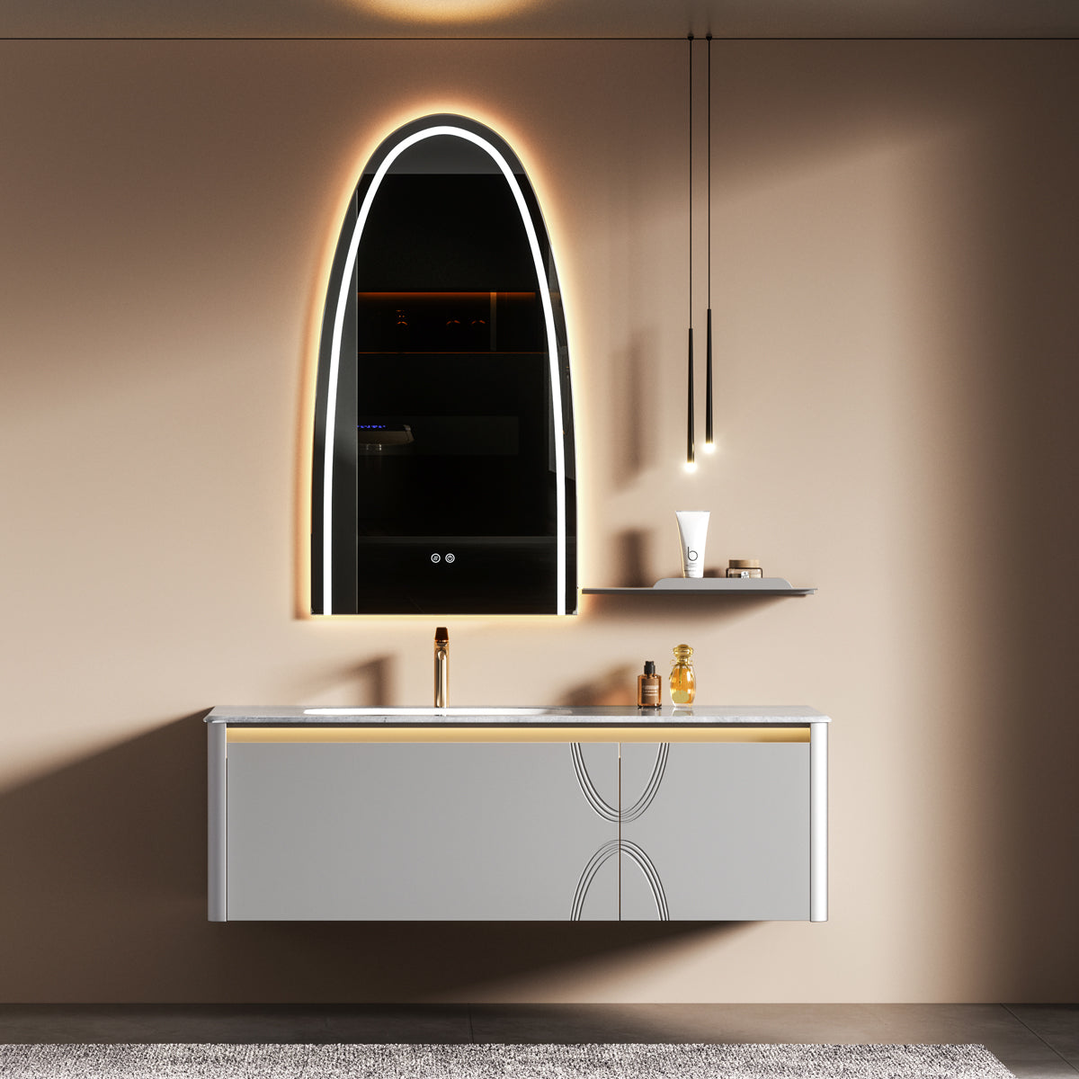 Aluminium Bathroom Cabinet - #112