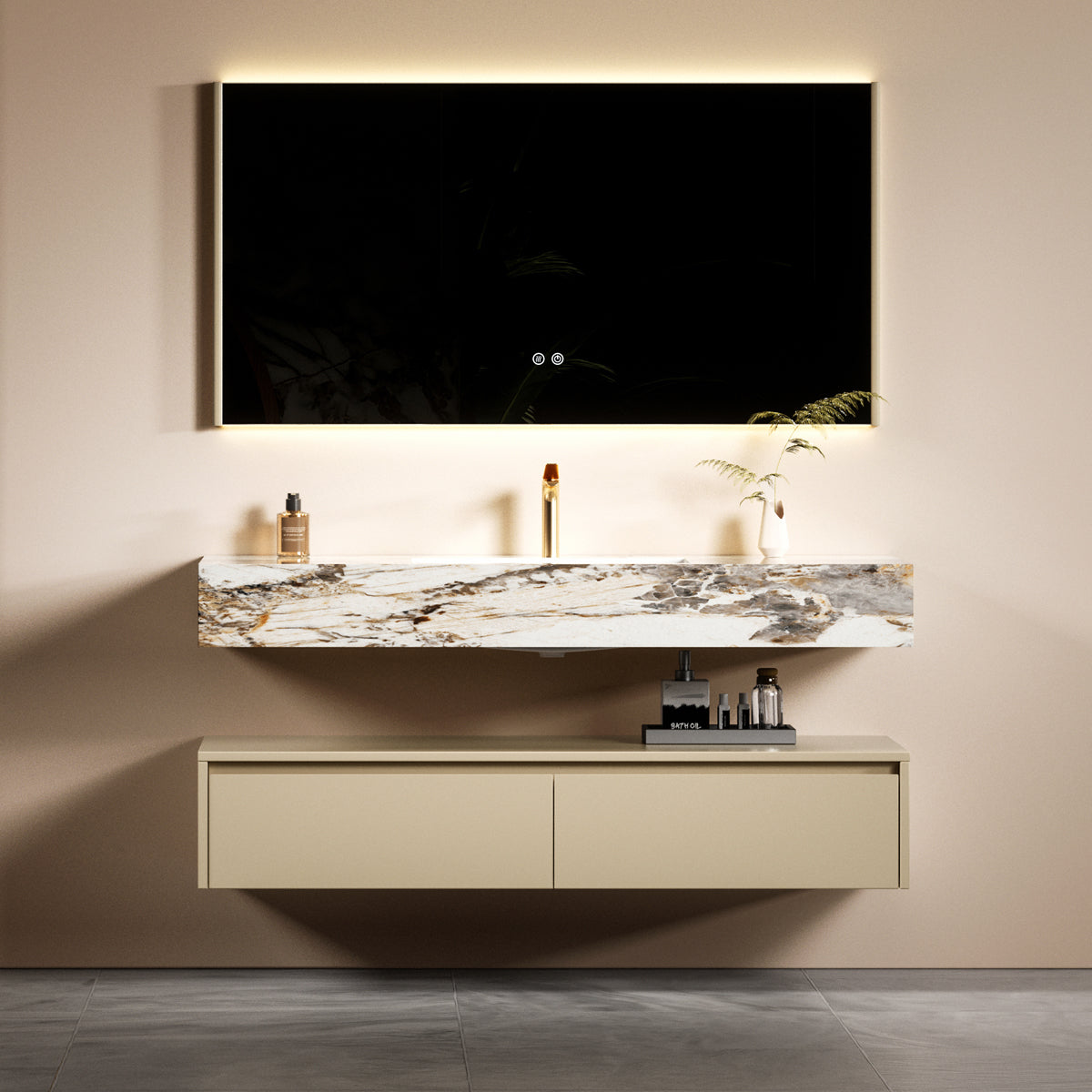 Aluminium Bathroom Cabinet - #115