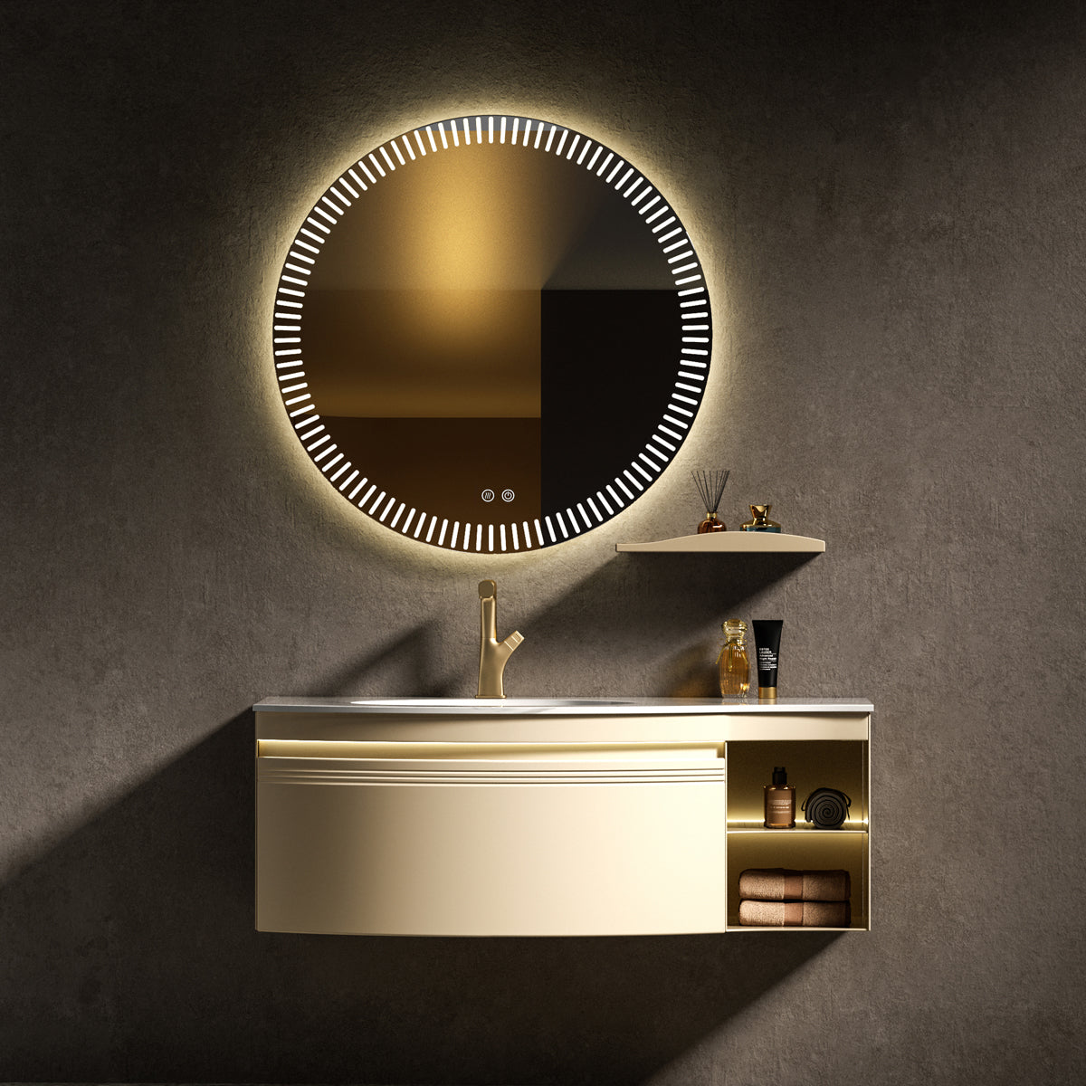 Aluminium Bathroom Cabinet - #117