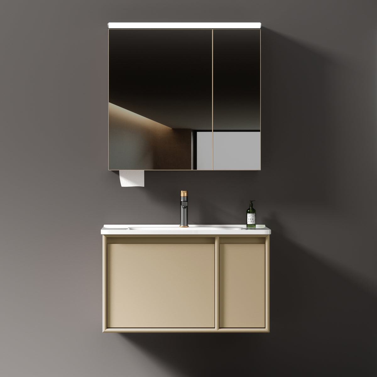 Aluminium Bathroom Cabinet - #605