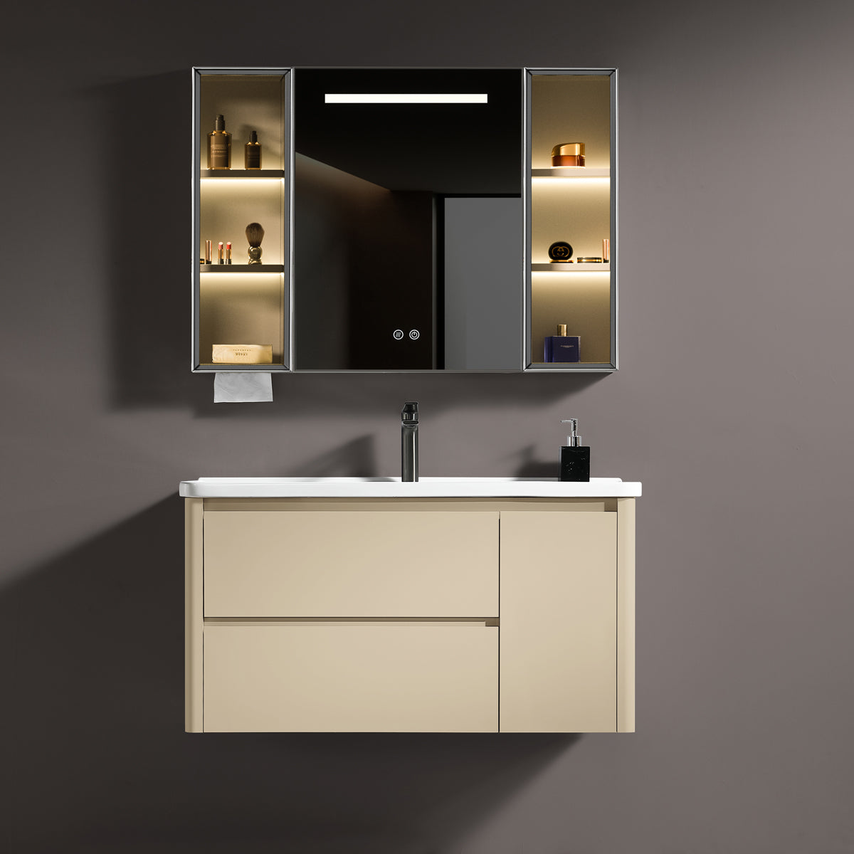 Aluminium Bathroom Cabinet - #608