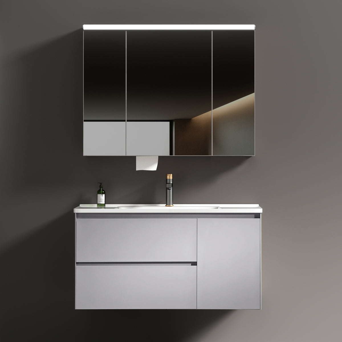 Aluminium Bathroom Cabinet - #609