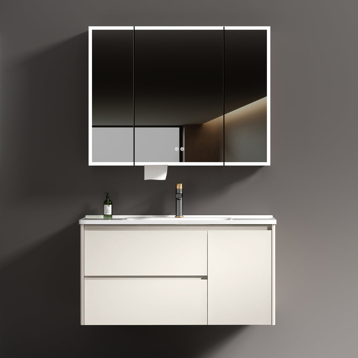 Aluminium Bathroom Cabinet - #611