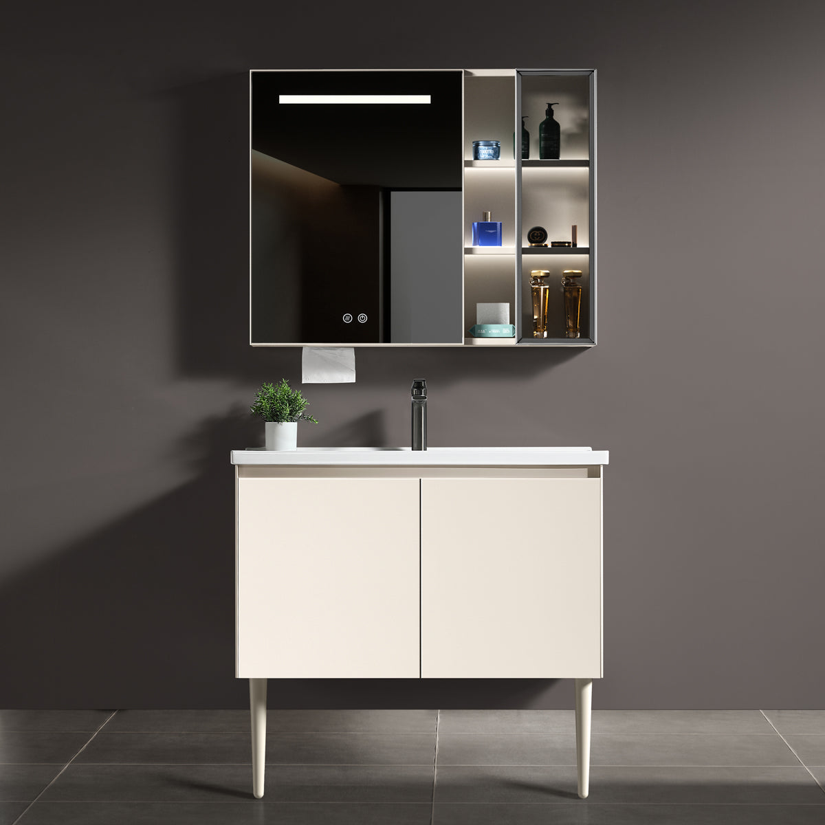Aluminium Bathroom Cabinet - #616