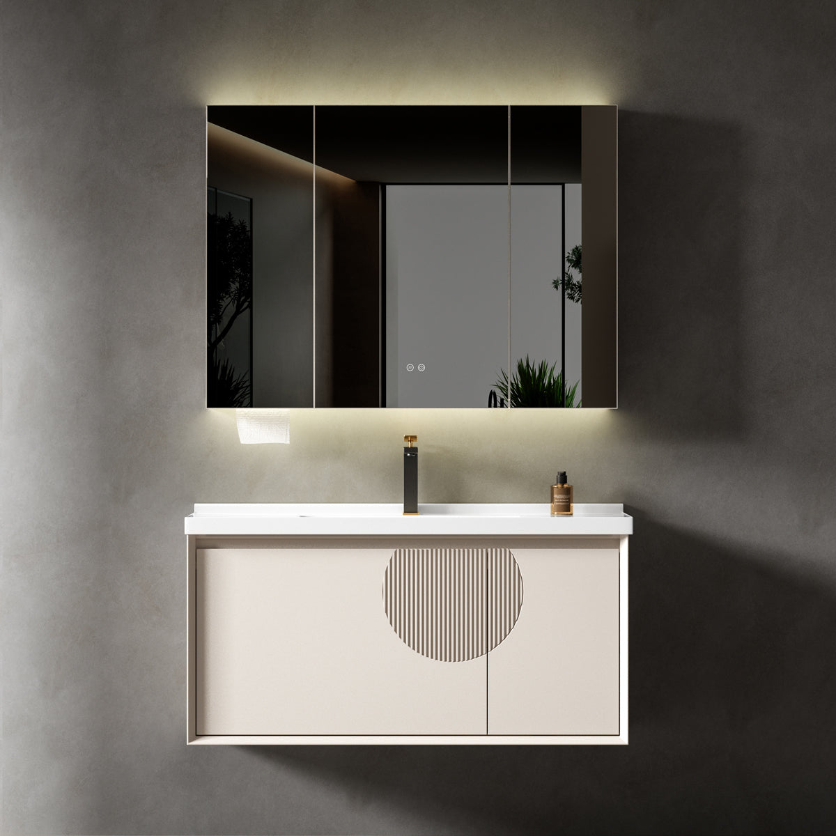 Aluminium Bathroom Cabinet - #802