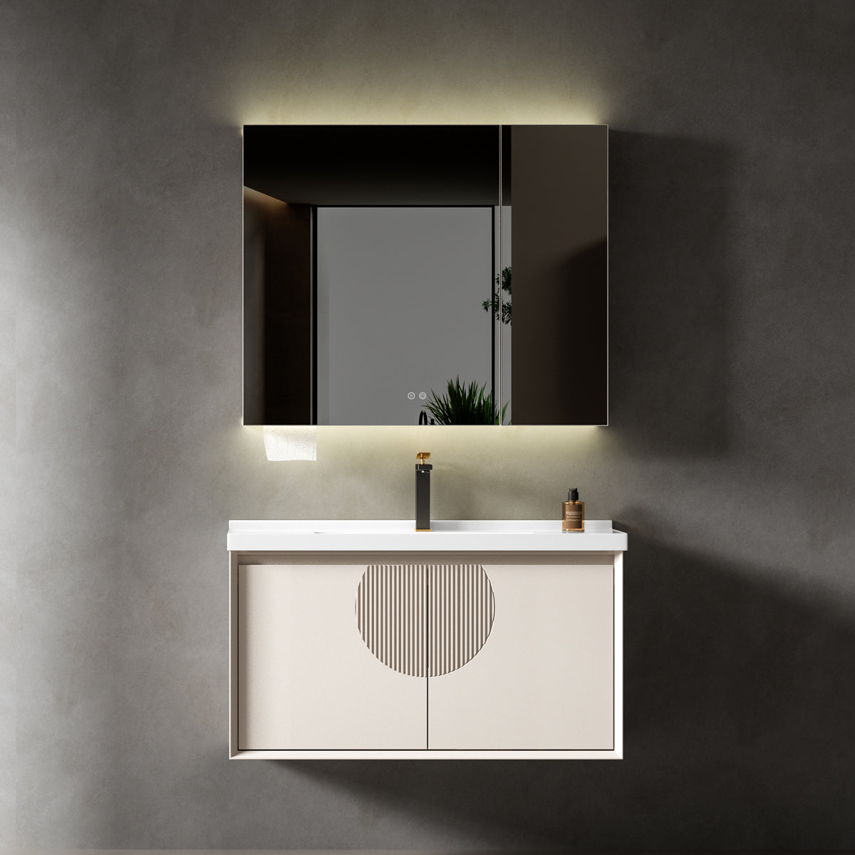 Aluminium Bathroom Cabinet - #802