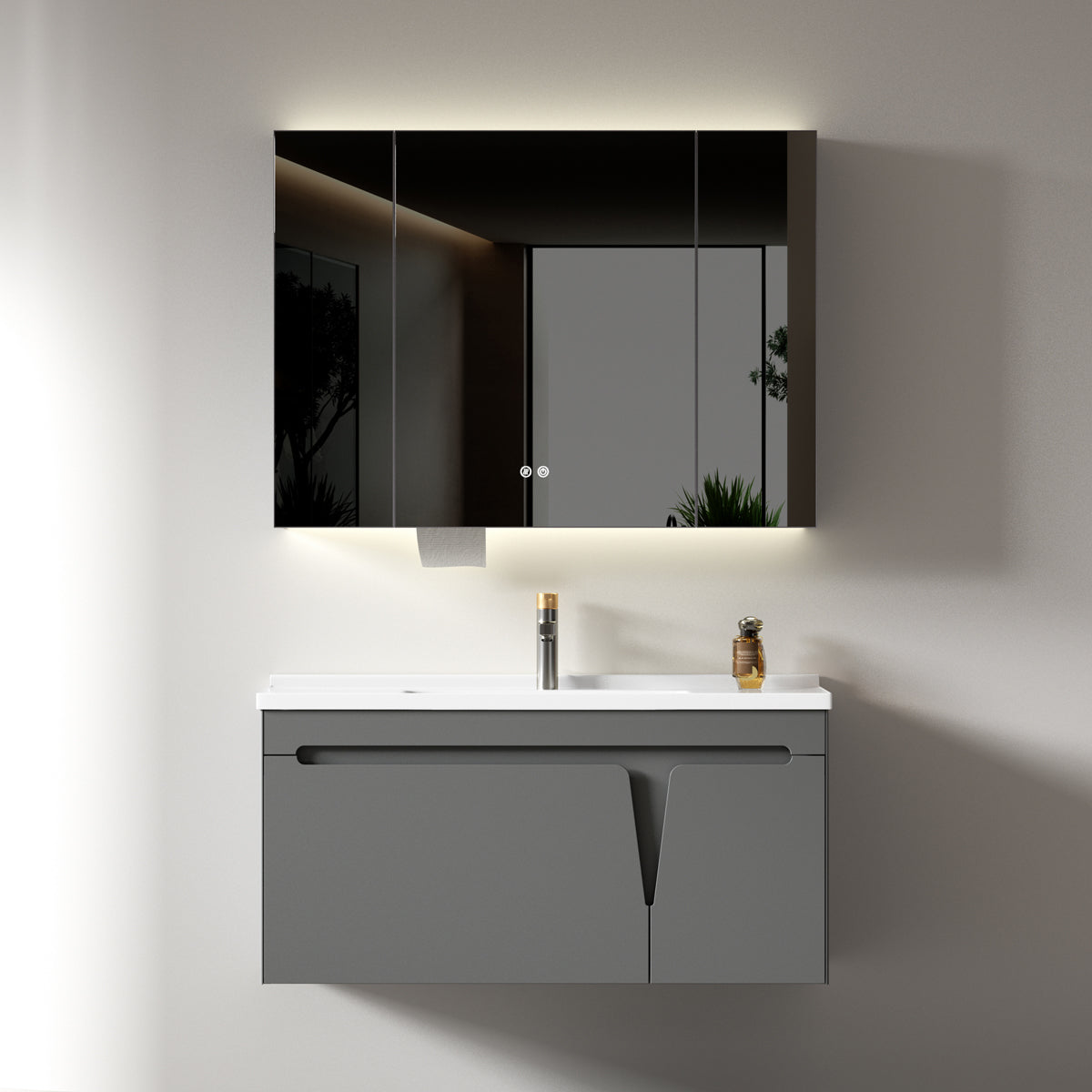 Aluminium Bathroom Cabinet - #806