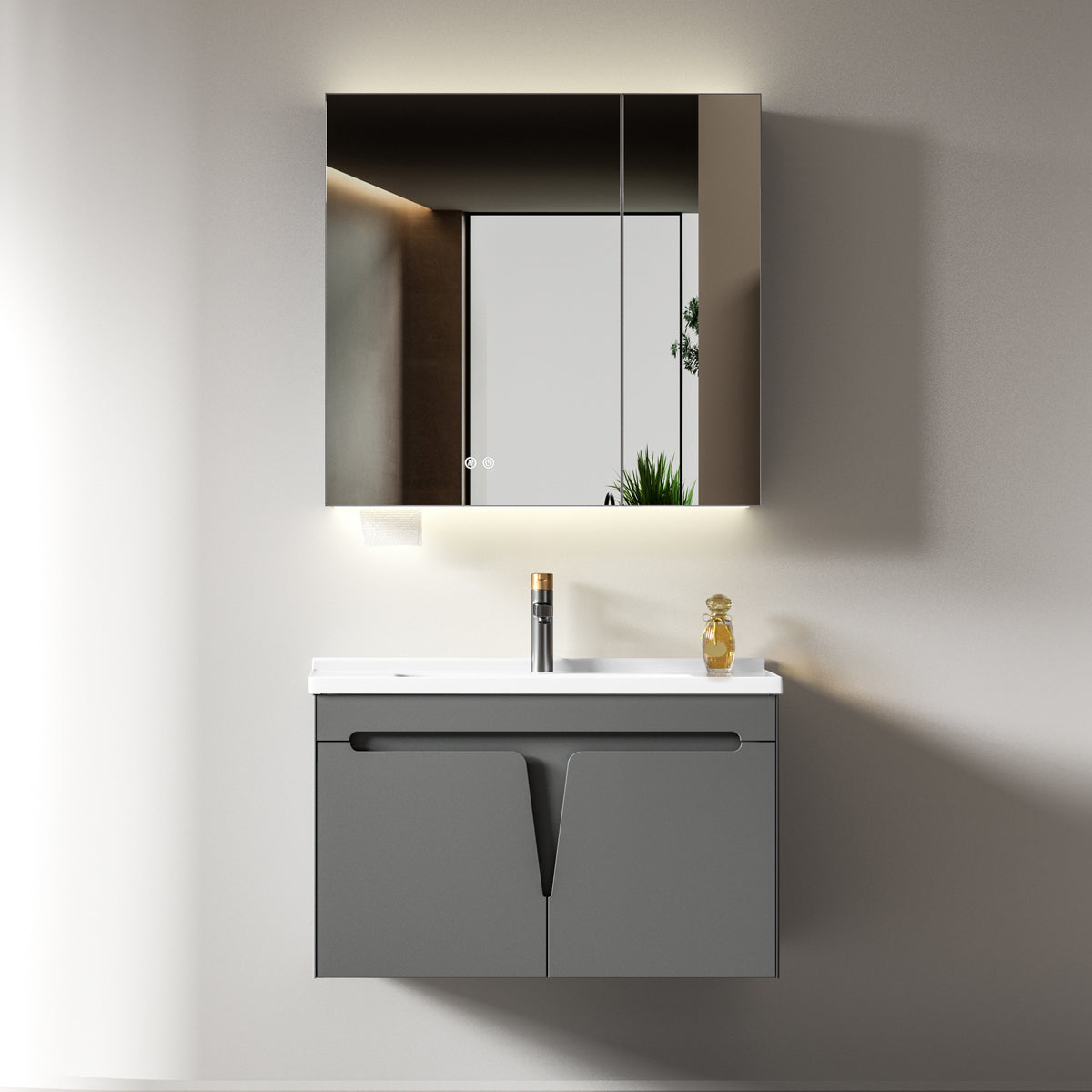 Aluminium Bathroom Cabinet - #806