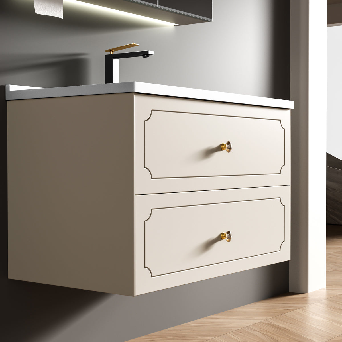Aluminium Bathroom Cabinet - #808