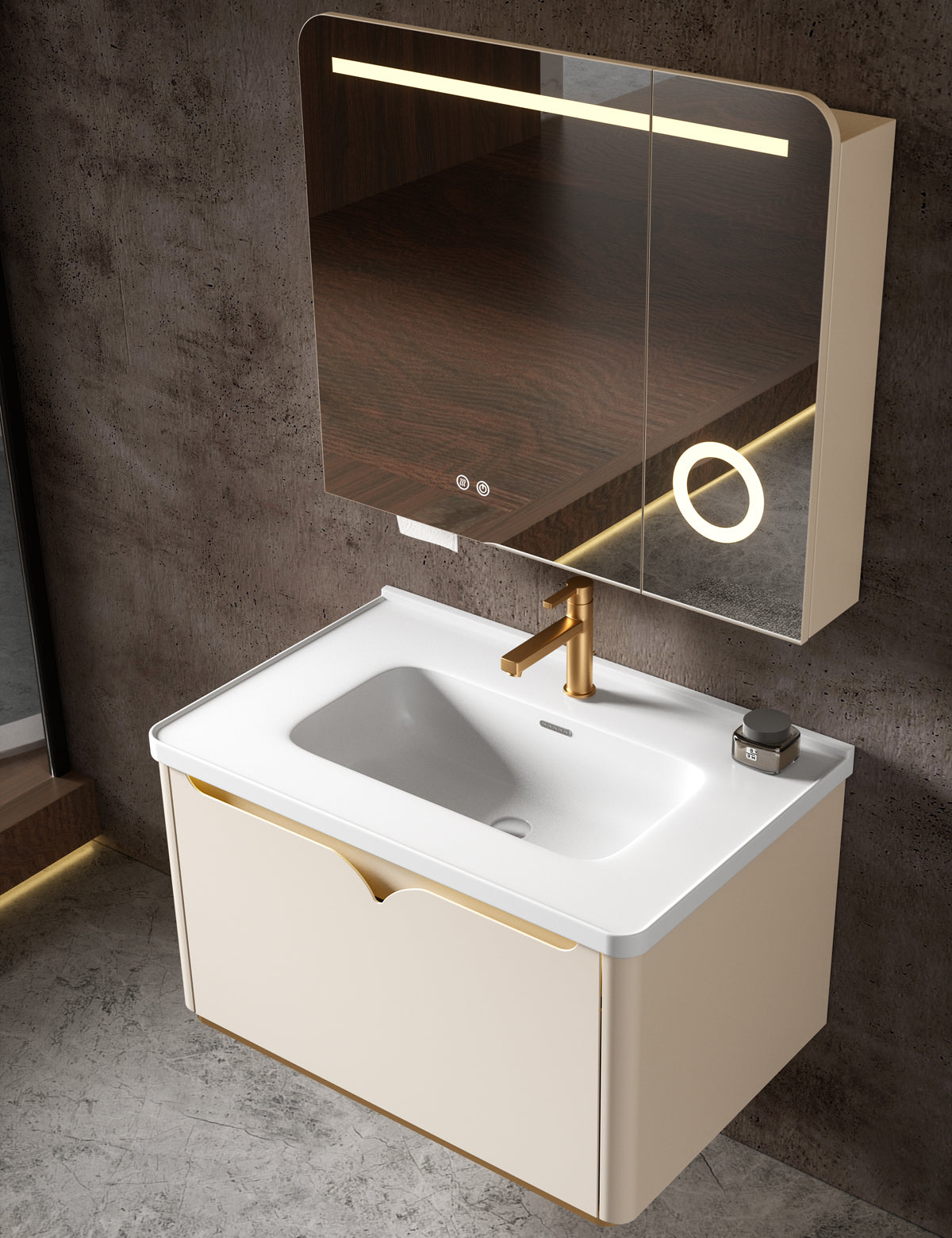Aluminium Bathroom Cabinet - #809