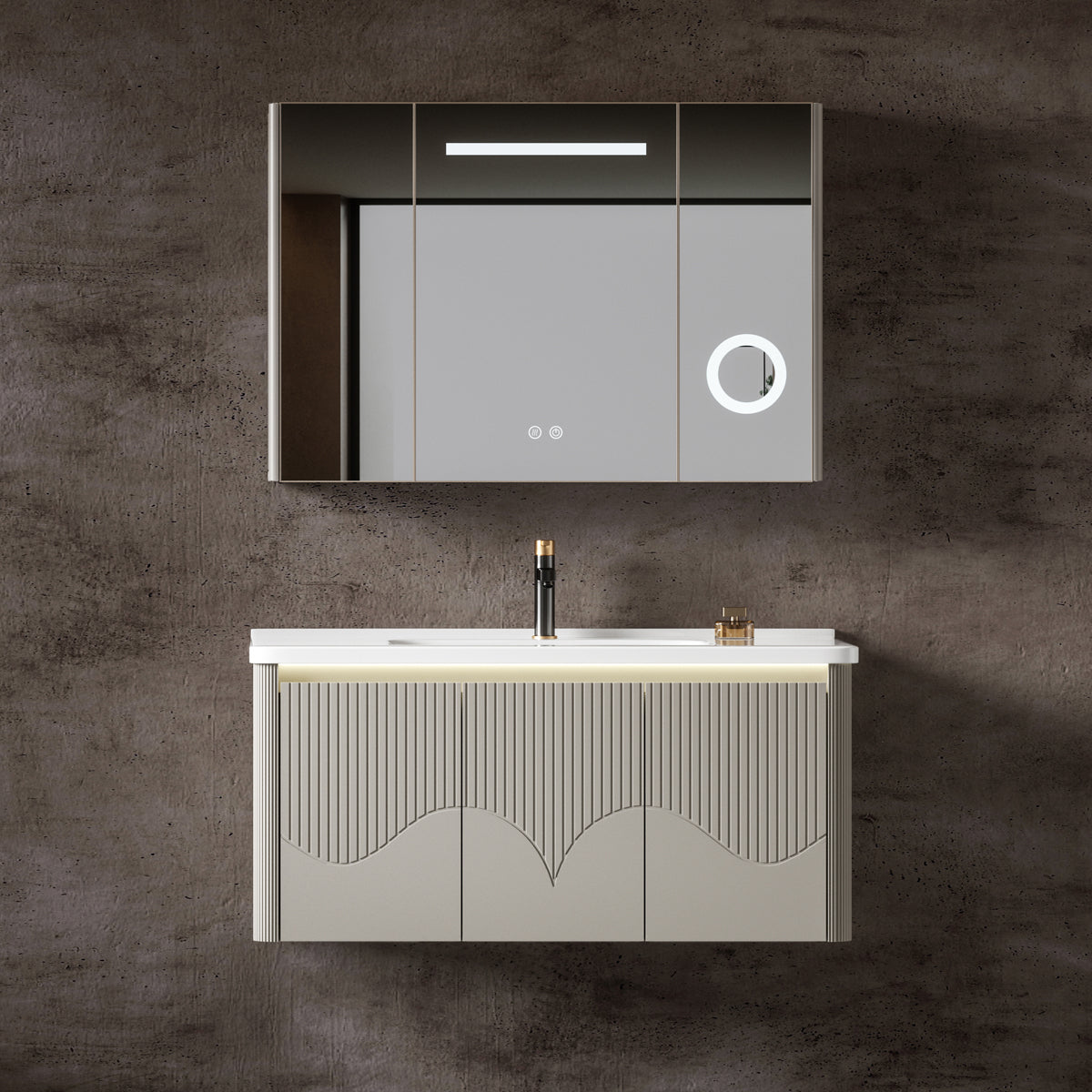 Aluminium Bathroom Cabinet - #810