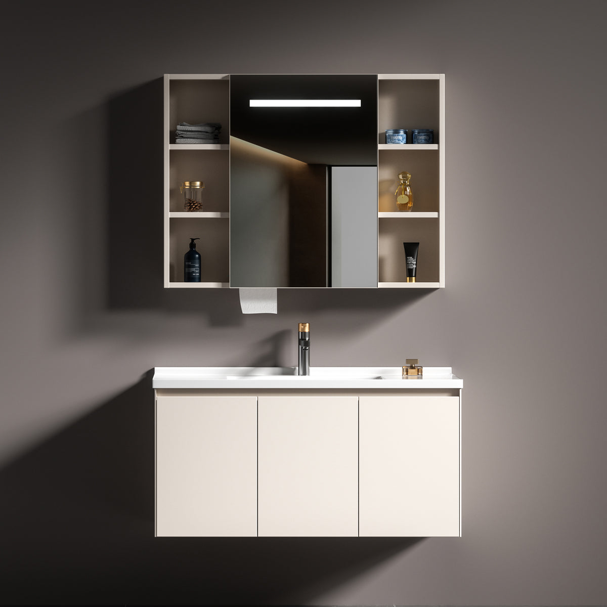 Aluminium Bathroom Cabinet - #815