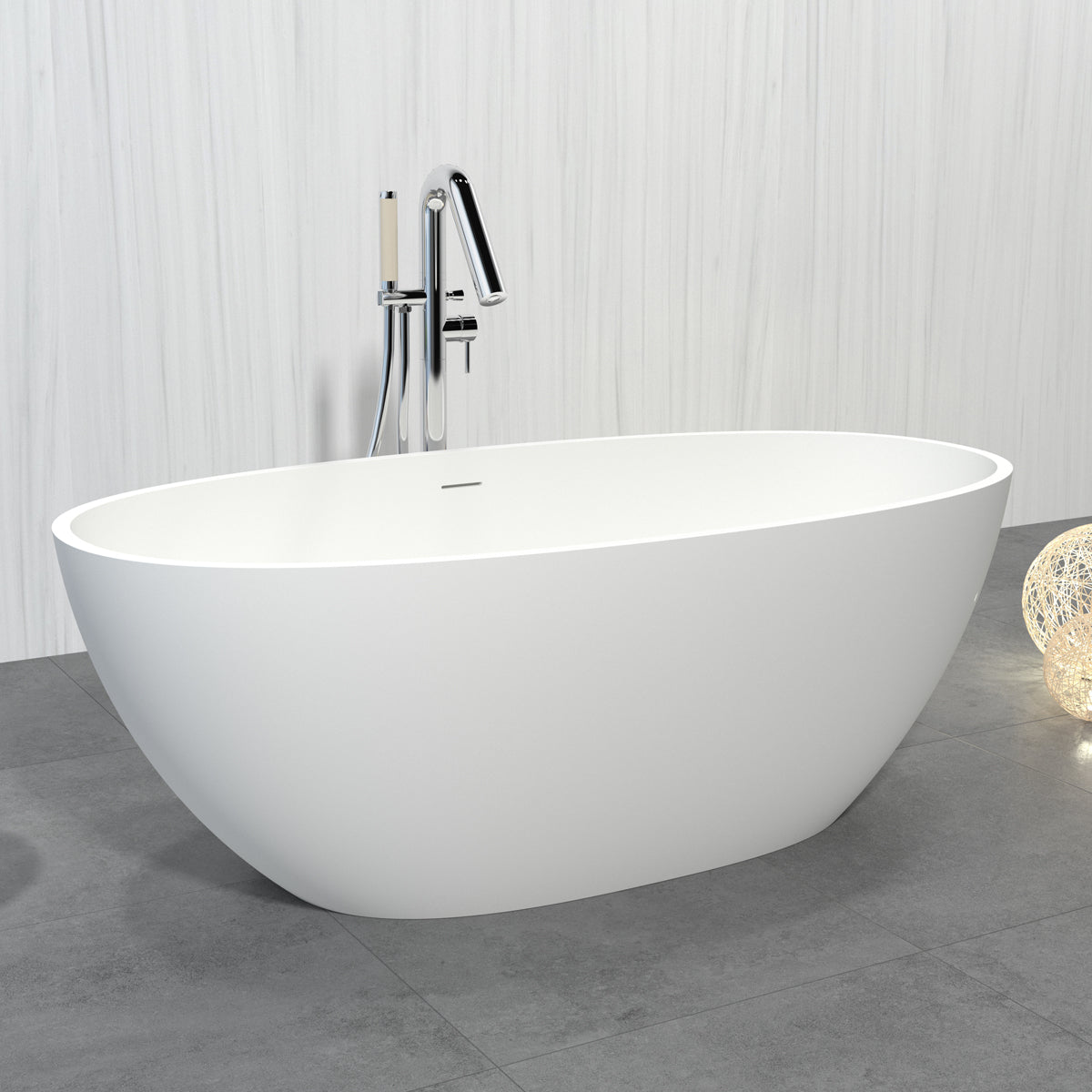 Artificial Stone Bathtub - Freestanding - #PS-8801