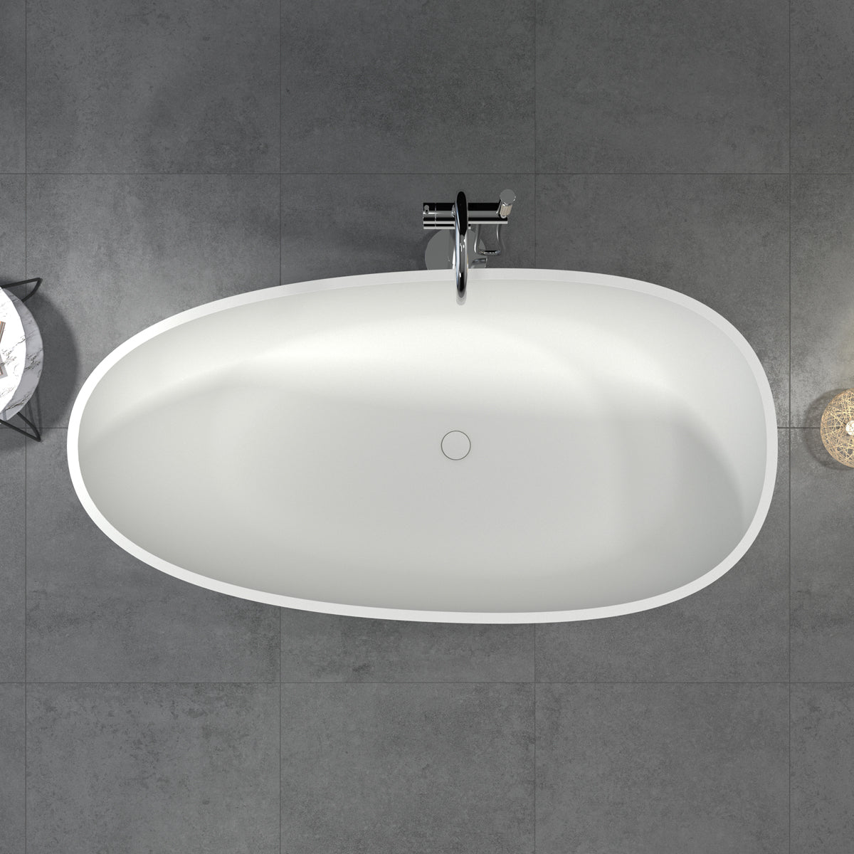 Artificial Stone Bathtub - Freestanding - #PS-8802A