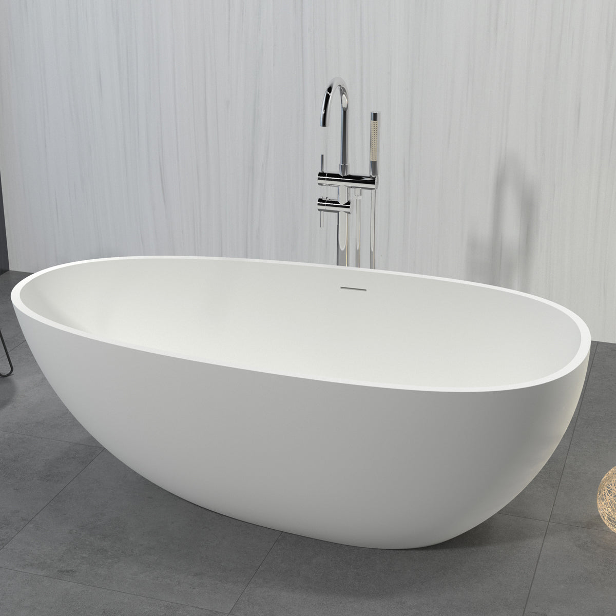 Artificial Stone Bathtub - Freestanding - #PS-8802A