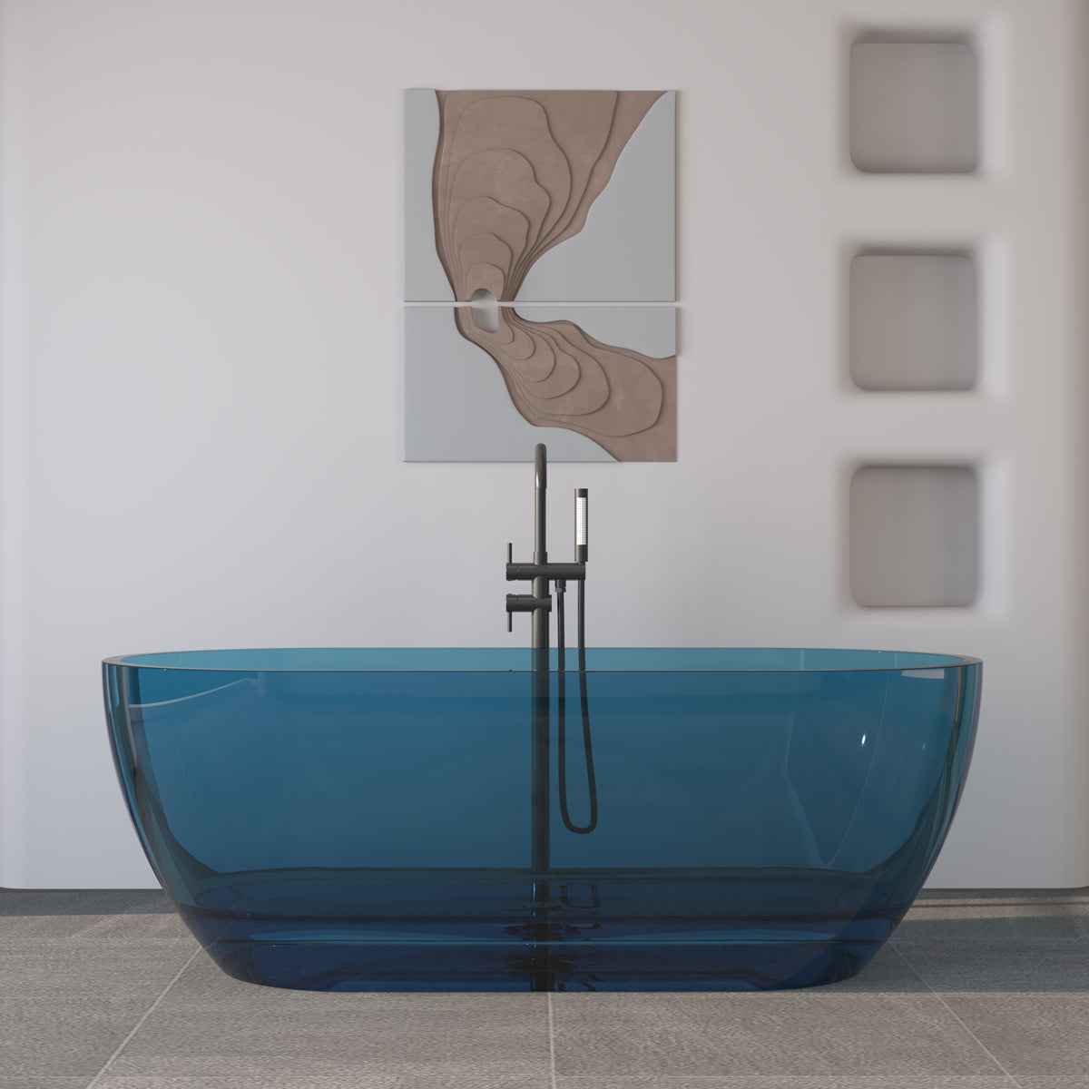 Artificial Stone Bathtub - Freestanding - #PS-8810