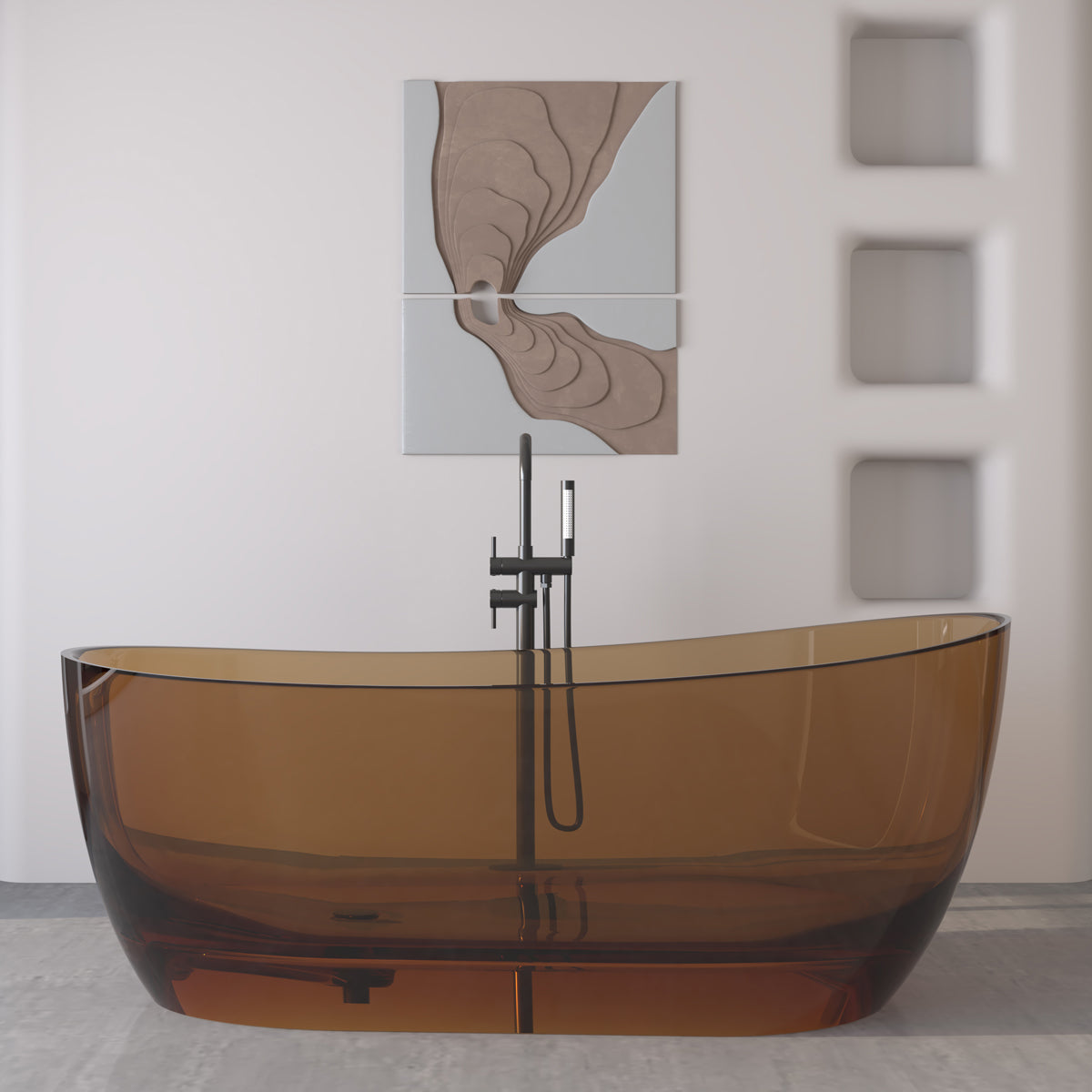Artificial Stone Bathtub - Freestanding - #PS-8828