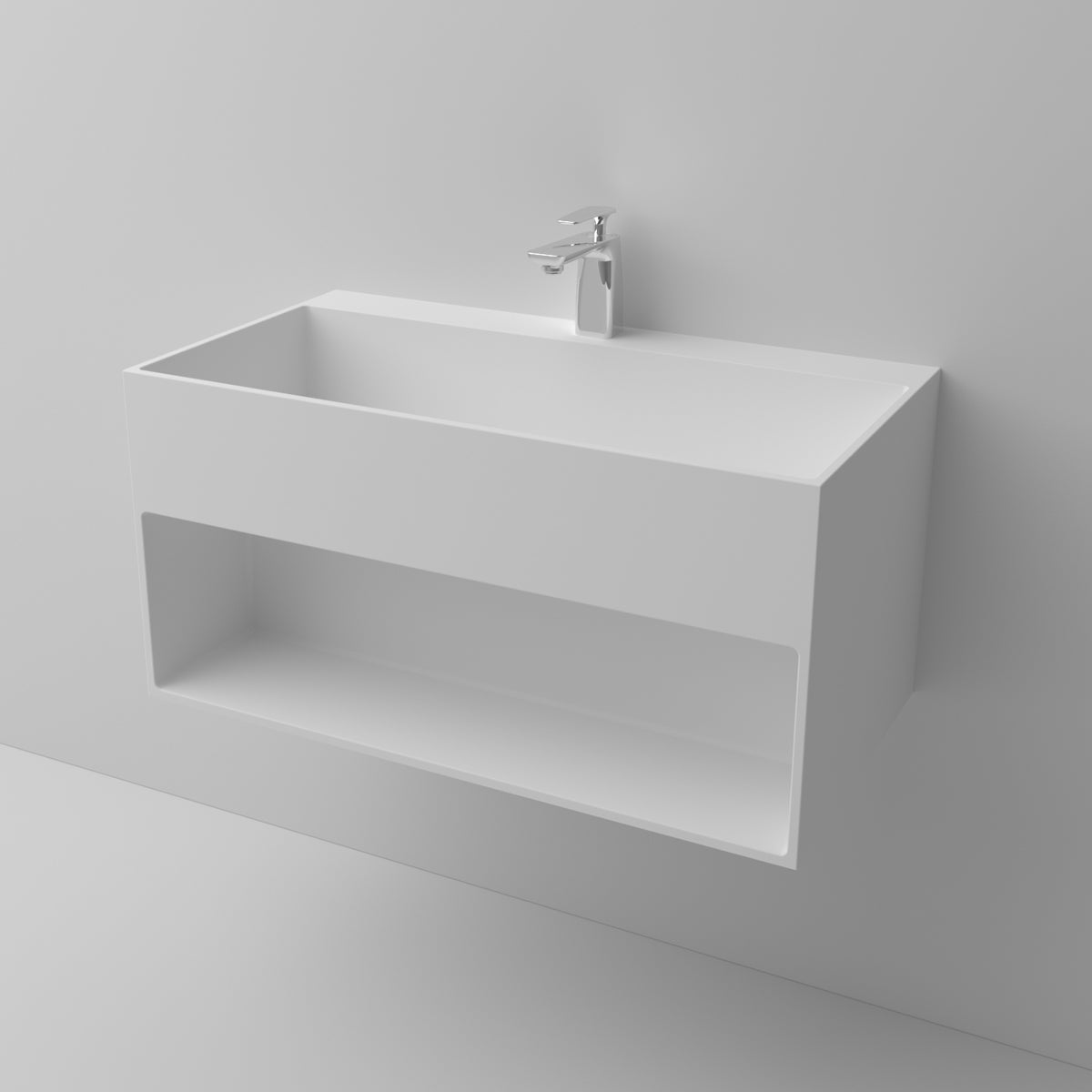 Artificial Stone Washbasin - Wall-hung - #PS-9005