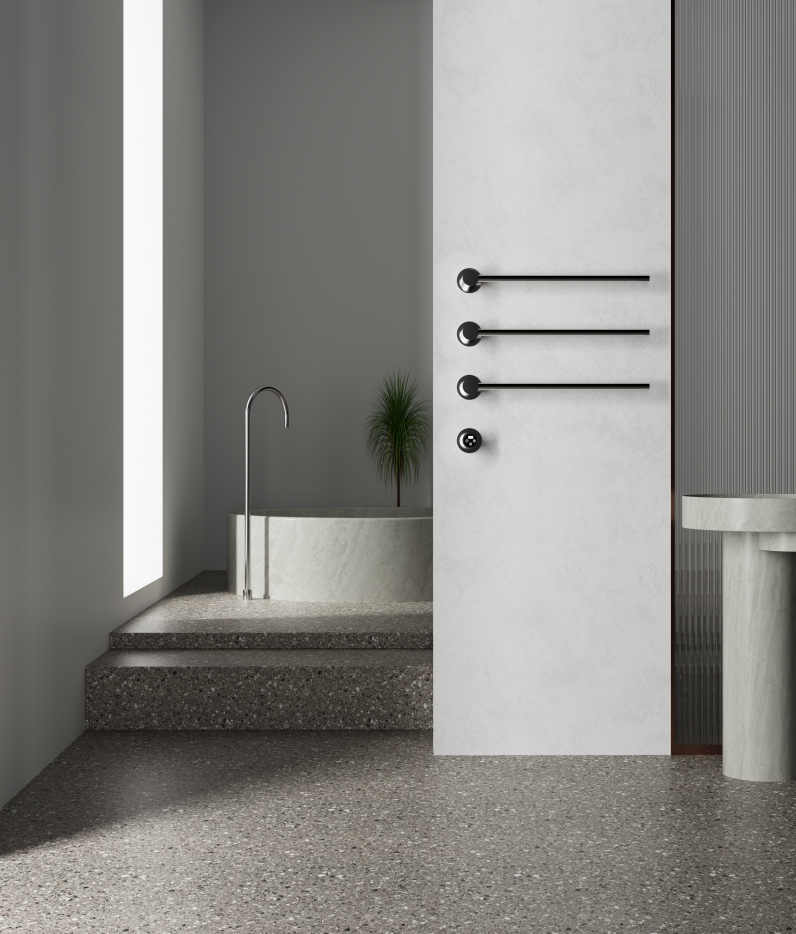 Heated Towel Rail - Temperature Control - #AL313