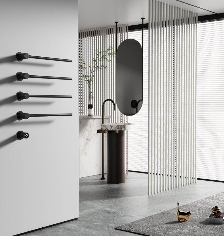 Heated Towel Rail - Temperature Control - #AL314