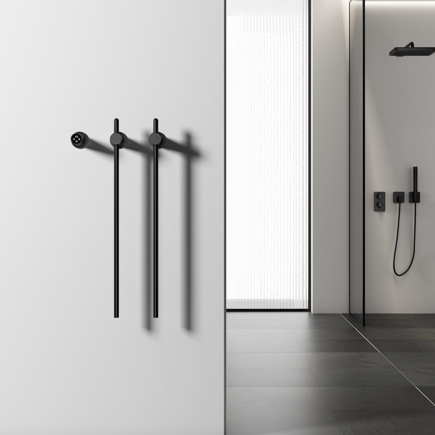 Heated Towel Rail - Temperature Control - #AL362