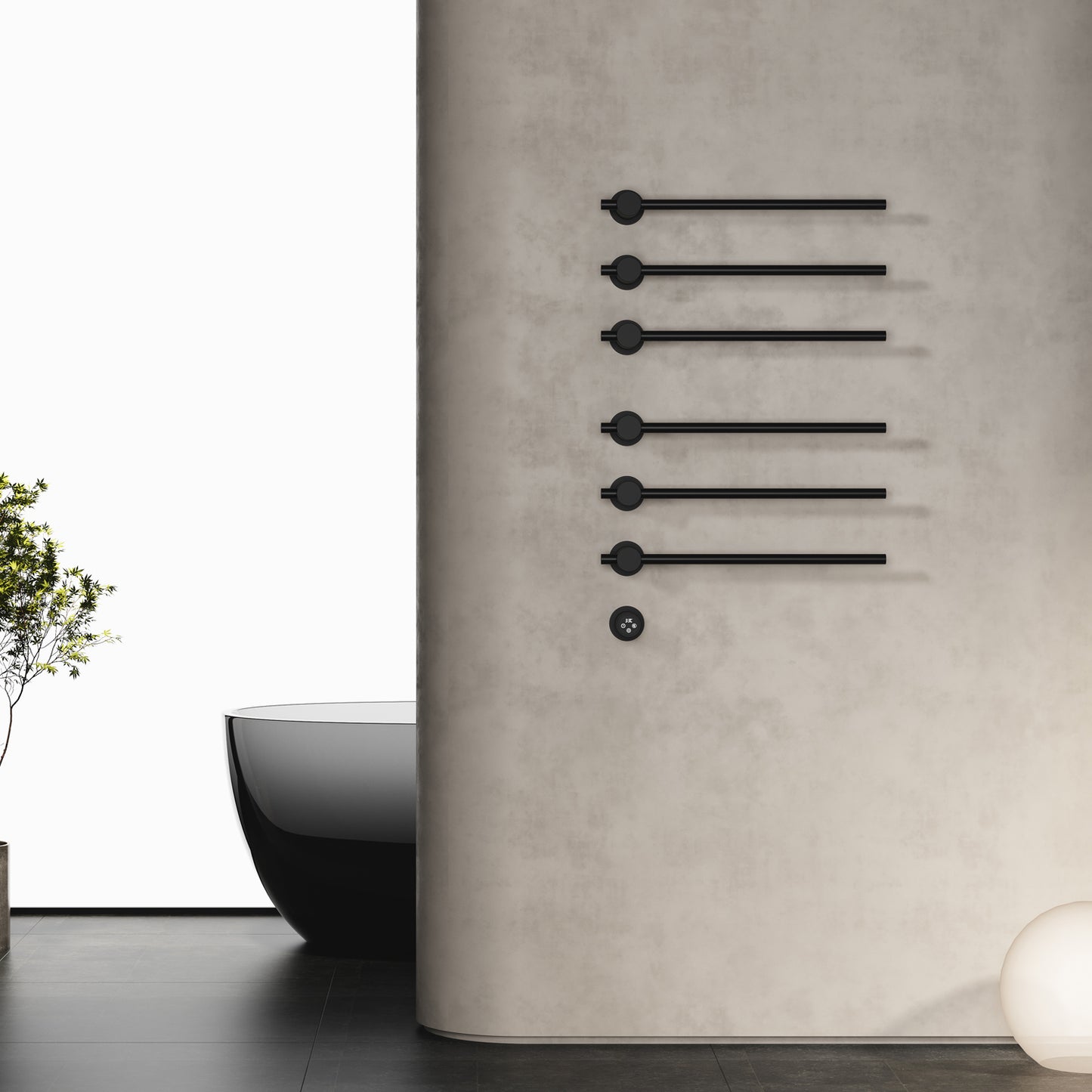 Heated Towel Rail - Temperature Control - #AL366