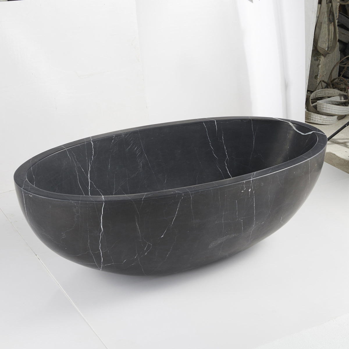 Natural Marble Bathtub - Freestanding - #ST-1002