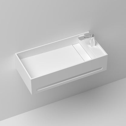 composite stone bathroom basin