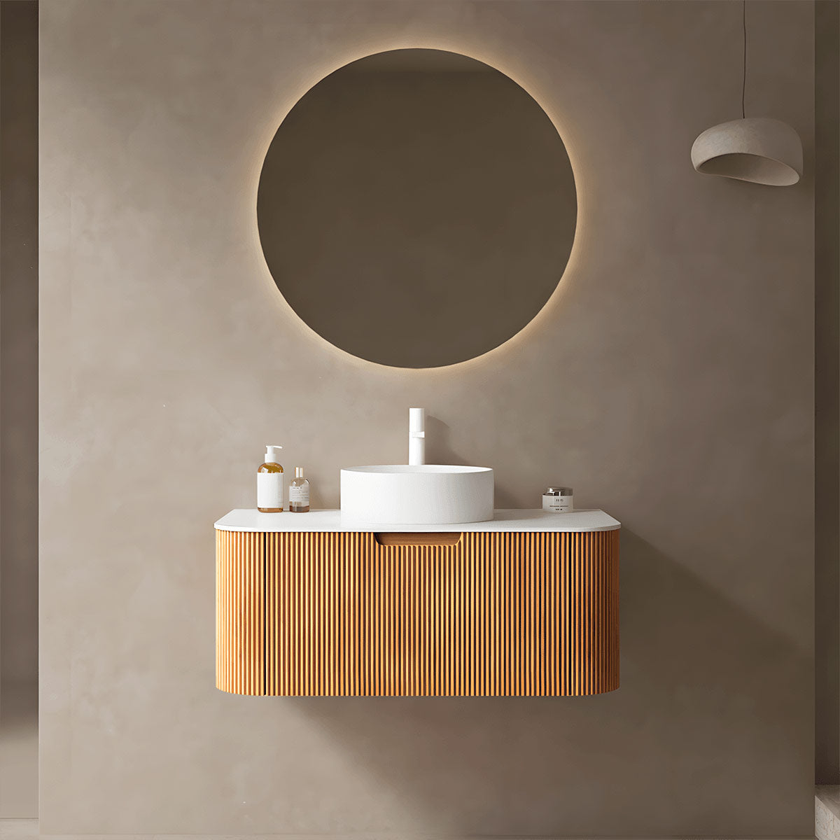760mm wall mounted bathroom vanity cabinet