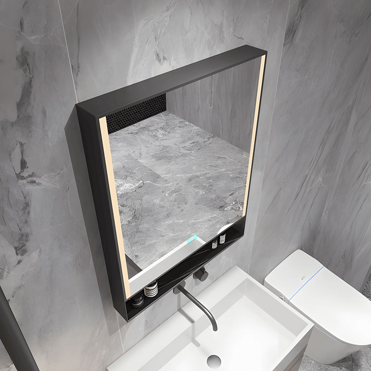 bathroom mirror for vanity