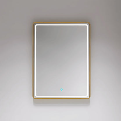 bathroom mirror with lights and anti-fog