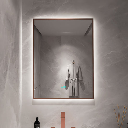 Gold Framed Luxury Bathroom Mirror