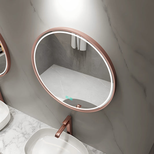 touch control dimmable bathroom mirror