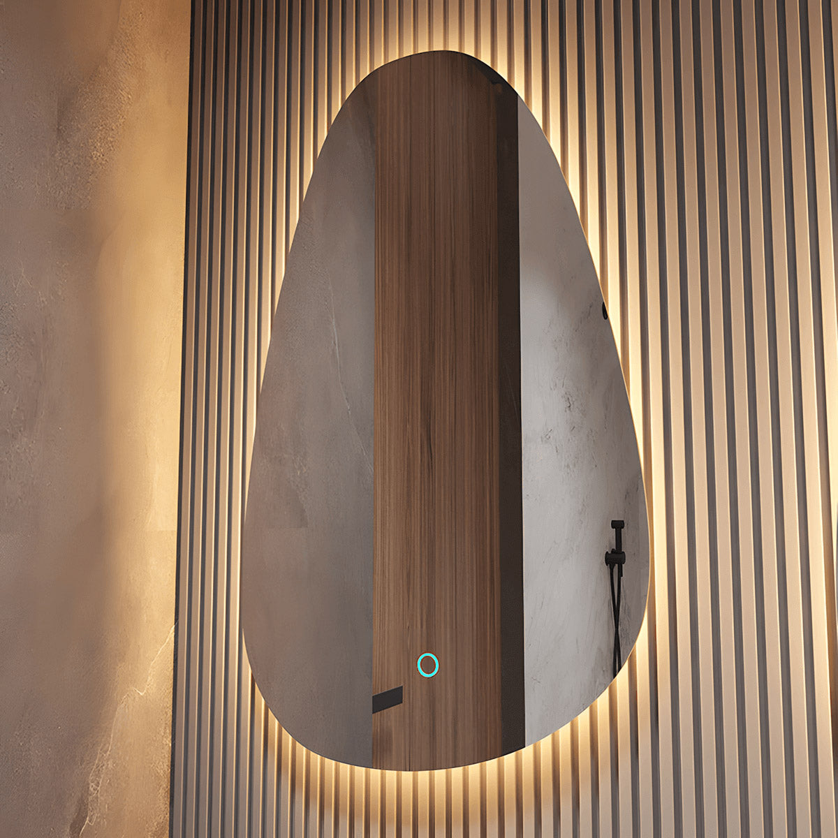dimmable vanity mirror