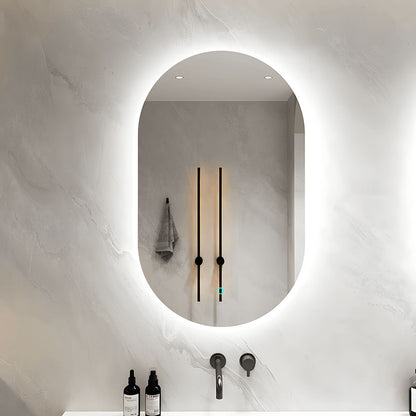 dimmable LED bathroom mirror