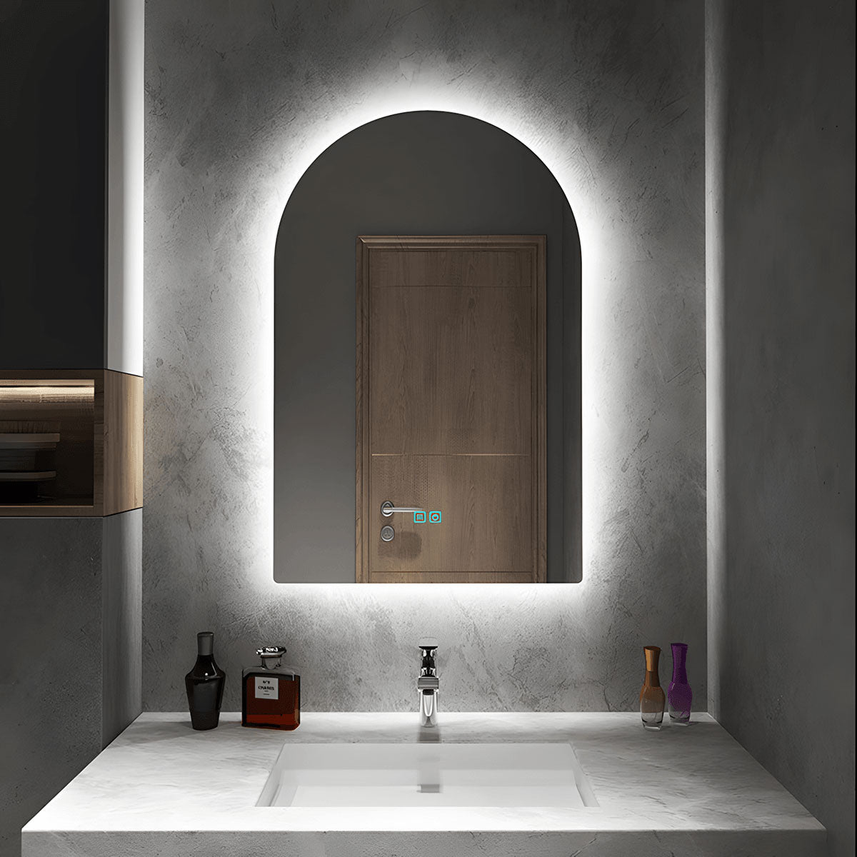 Commercial Grade Hotel Bathroom Mirror