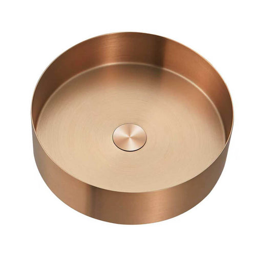 Modern rustproof stainless steel bathroom vanity sink