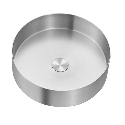modern stainless steel bathroom basin